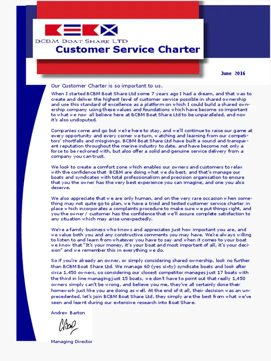 Customer Service